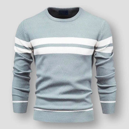 Alex | Gestreifter Strickpullover